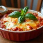 Lasagnes aux épinards et chèvre parfaitement cuites, prêtes à être savourées.