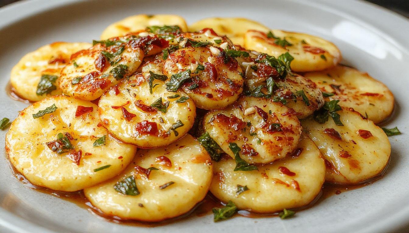 Une assiette de pâtes aux courgettes finement tranchées et zestes de citron jaune vif, garnie de quelques herbes fraîches, présentée sur une assiette blanche élégante avec un fond flou de cuisine en arrière-plan.