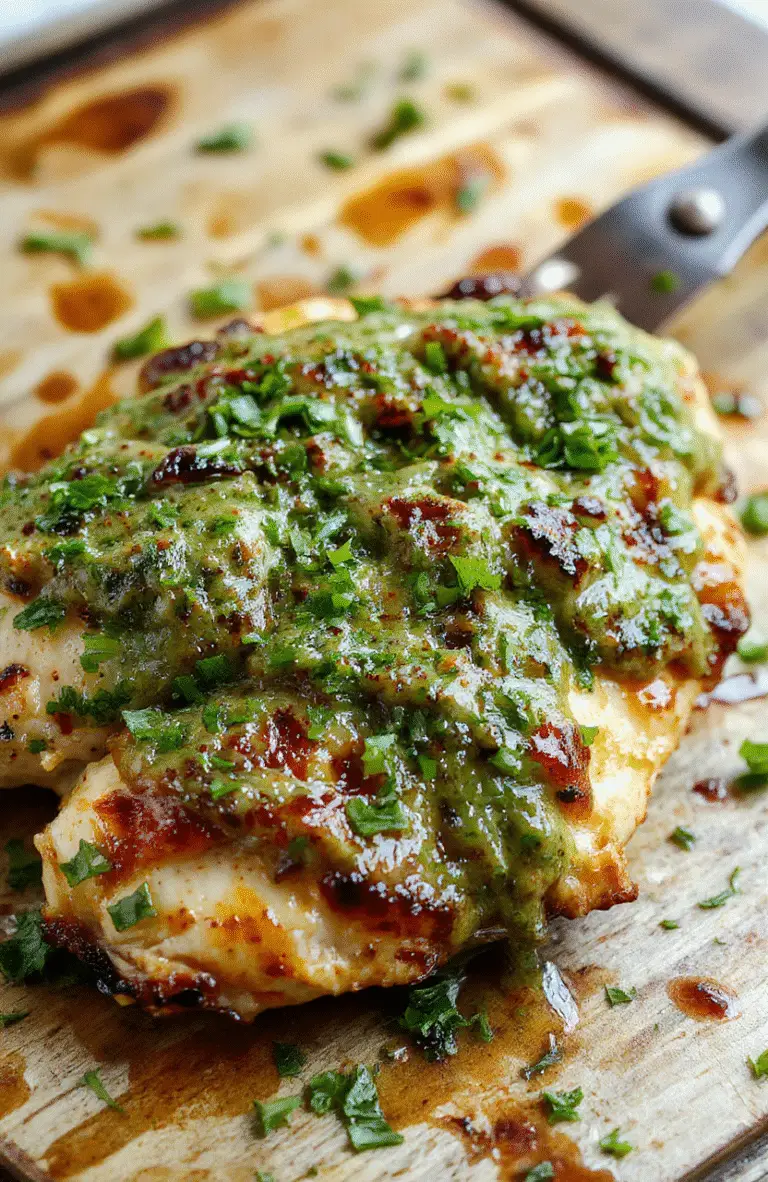 Colorful grilled chicken topped with melted pepper jack cheese and vibrant green salsa verde, served on a rustic wooden platter with fresh cilantro and lime wedges, showcasing juicy textures and crispy edges, styled simply for an appetizing look.